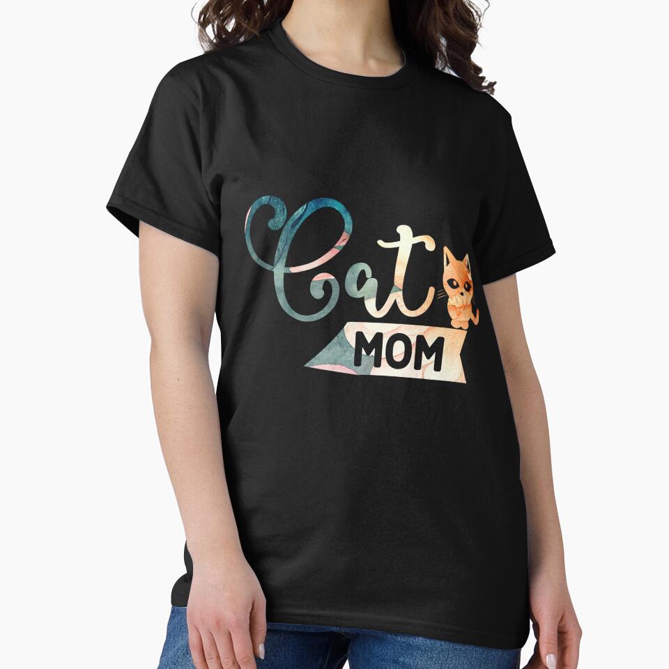 Orange Cat cutest mom by Souushop T-Shirts, Hoodie, Sweatshirt | BlankRebels.com (Image 2)