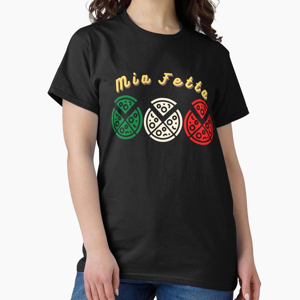 Mia Fetta (My pizza Slice) by TheYellowBerry T-Shirts, Hoodie, Sweatshirt | BlankRebels.com (Image 2)