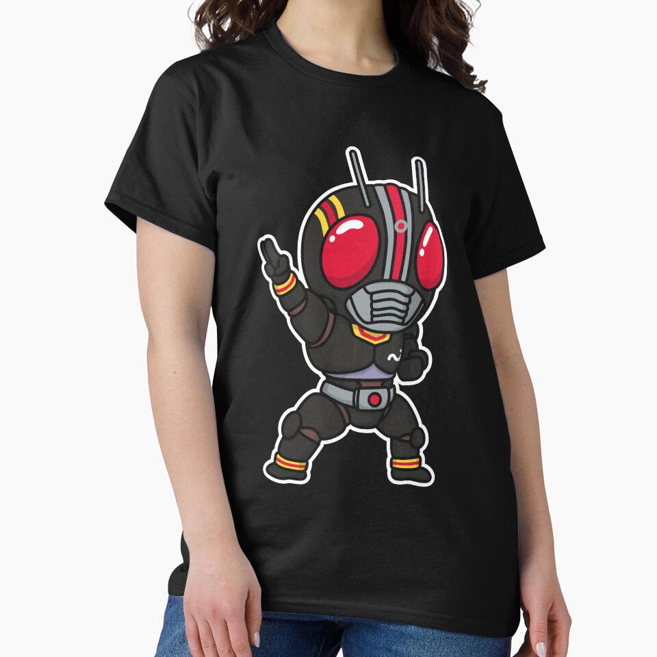 Kamen Rider Black Chibi Style Kawaii by mattzwug-draws