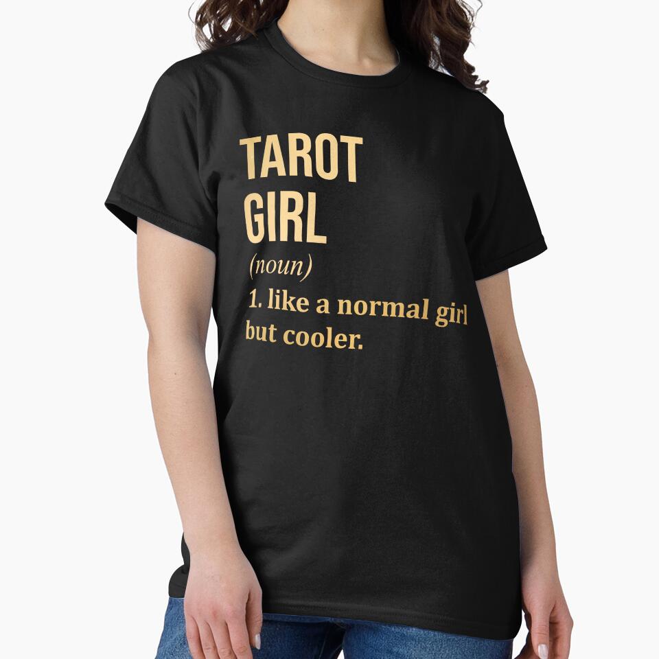 Tarot Girl Definition Tarot in Gold by XCIV T-Shirts, Hoodie, Sweatshirt | BlankRebels.com (Image 2)