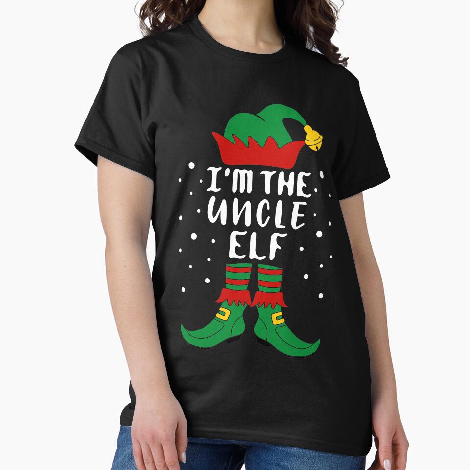Matching Christmas I'm The Uncle Elf by khaled11591 T-Shirts, Hoodie, Sweatshirt | BlankRebels.com (Image 2)