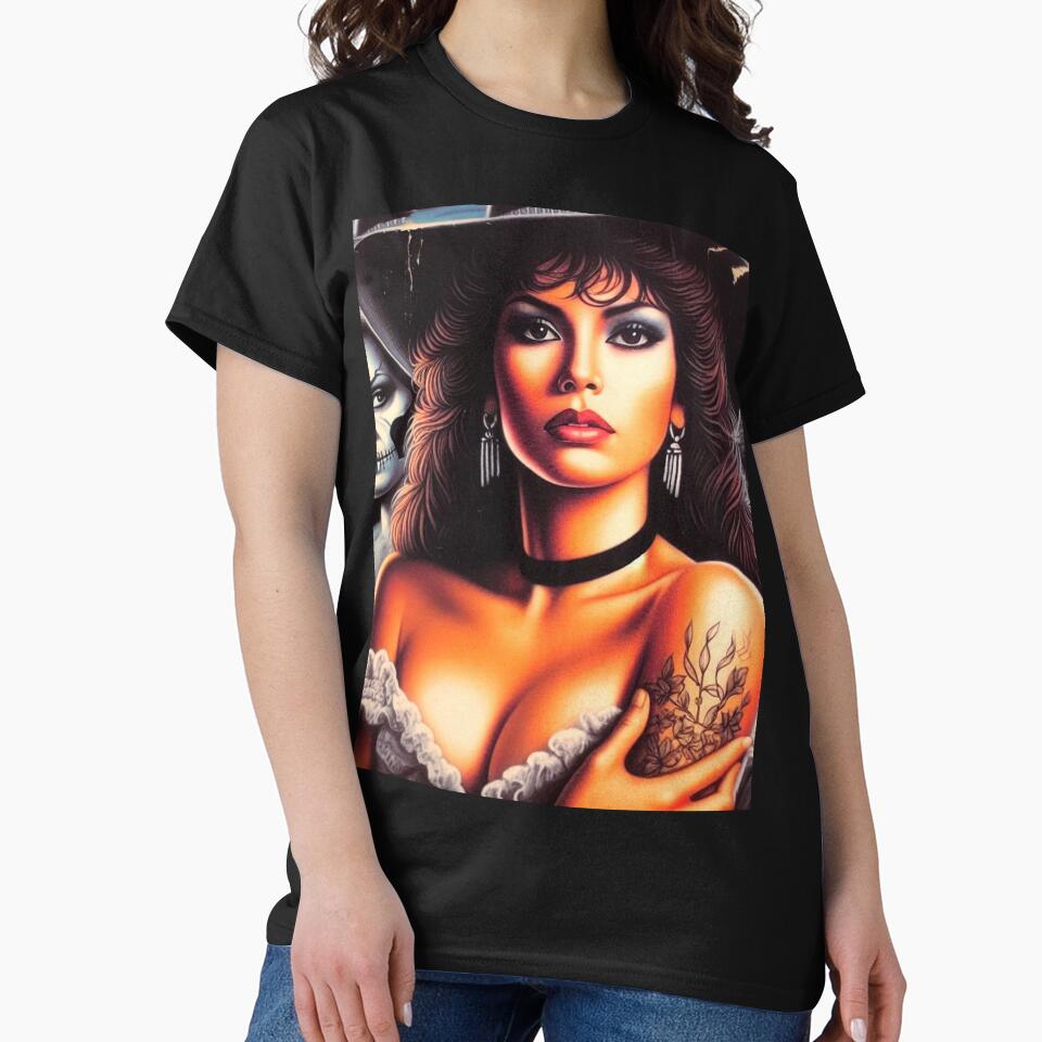 Retro Hard Rock Woman by PulpVintage T-Shirts, Hoodie, Sweatshirt | BlankRebels.com (Image 2)