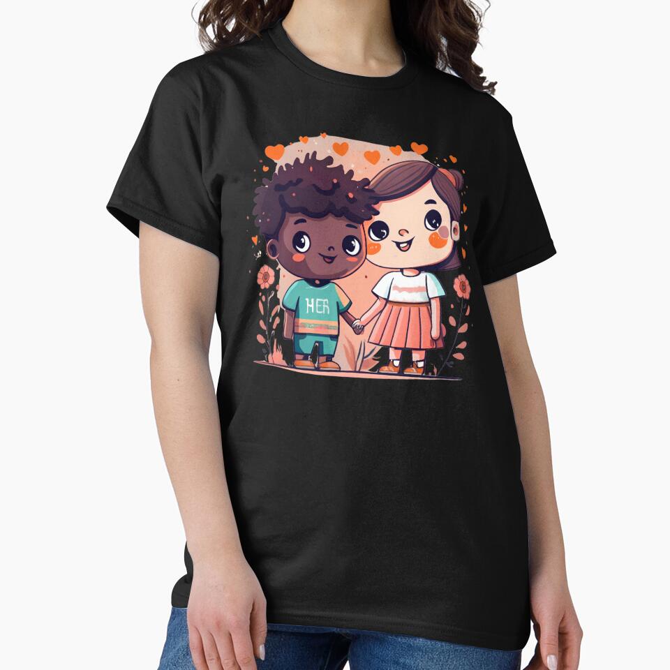 Cute Couple Love by Itsheartshop T-Shirts, Hoodie, Sweatshirt | BlankRebels.com (Image 2)