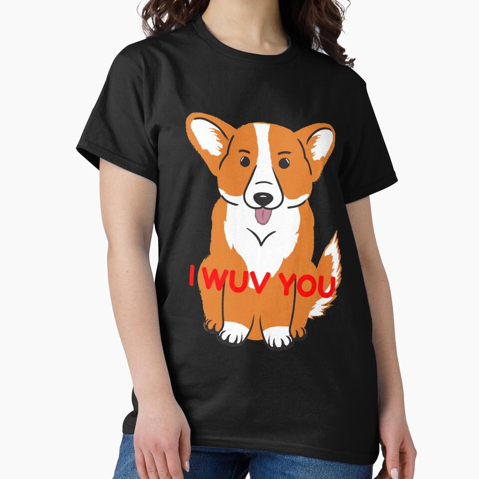 Copy of TV Geek Dog Cute computer geek dog  luv you dog by johnrk