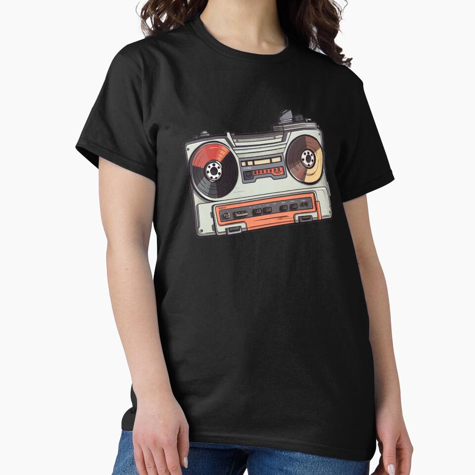 Recorder Sticker Throwback 005 by PlanetArchive T-Shirts, Hoodie, Sweatshirt | BlankRebels.com (Image 2)