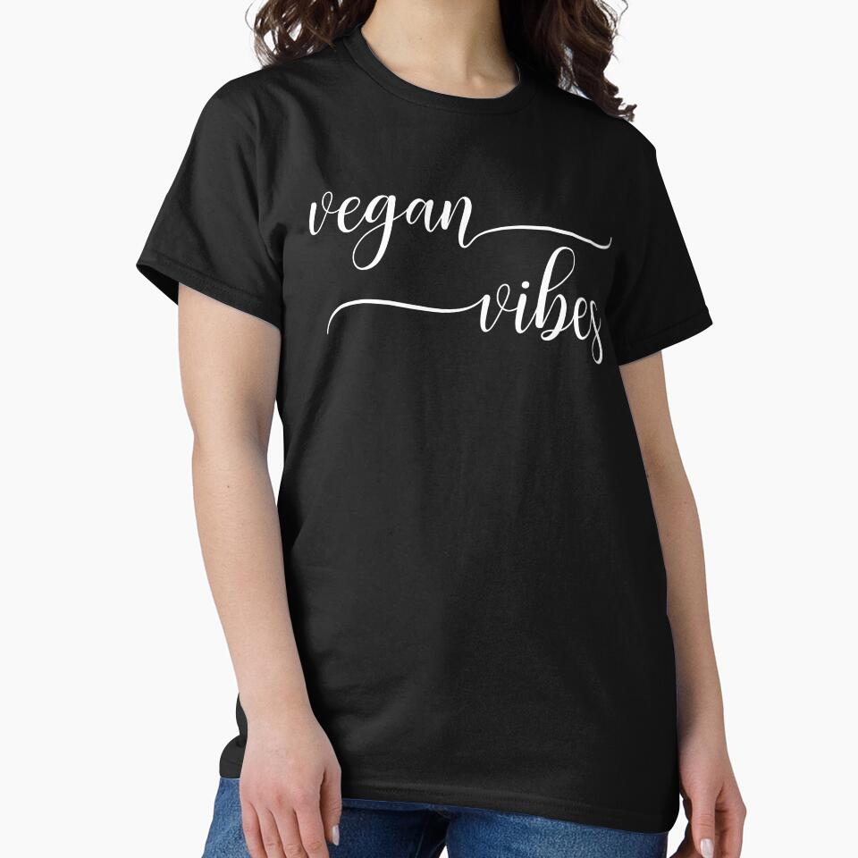 Vegetarian Vegan Vibes by ReignGFX T-Shirts, Hoodie, Sweatshirt | BlankRebels.com (Image 2)