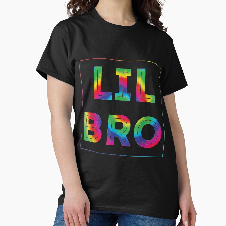 Lil Bro Matching Family Outfits Sibling Tie Dye by aguilaro T-Shirts, Hoodie, Sweatshirt | BlankRebels.com (Image 2)