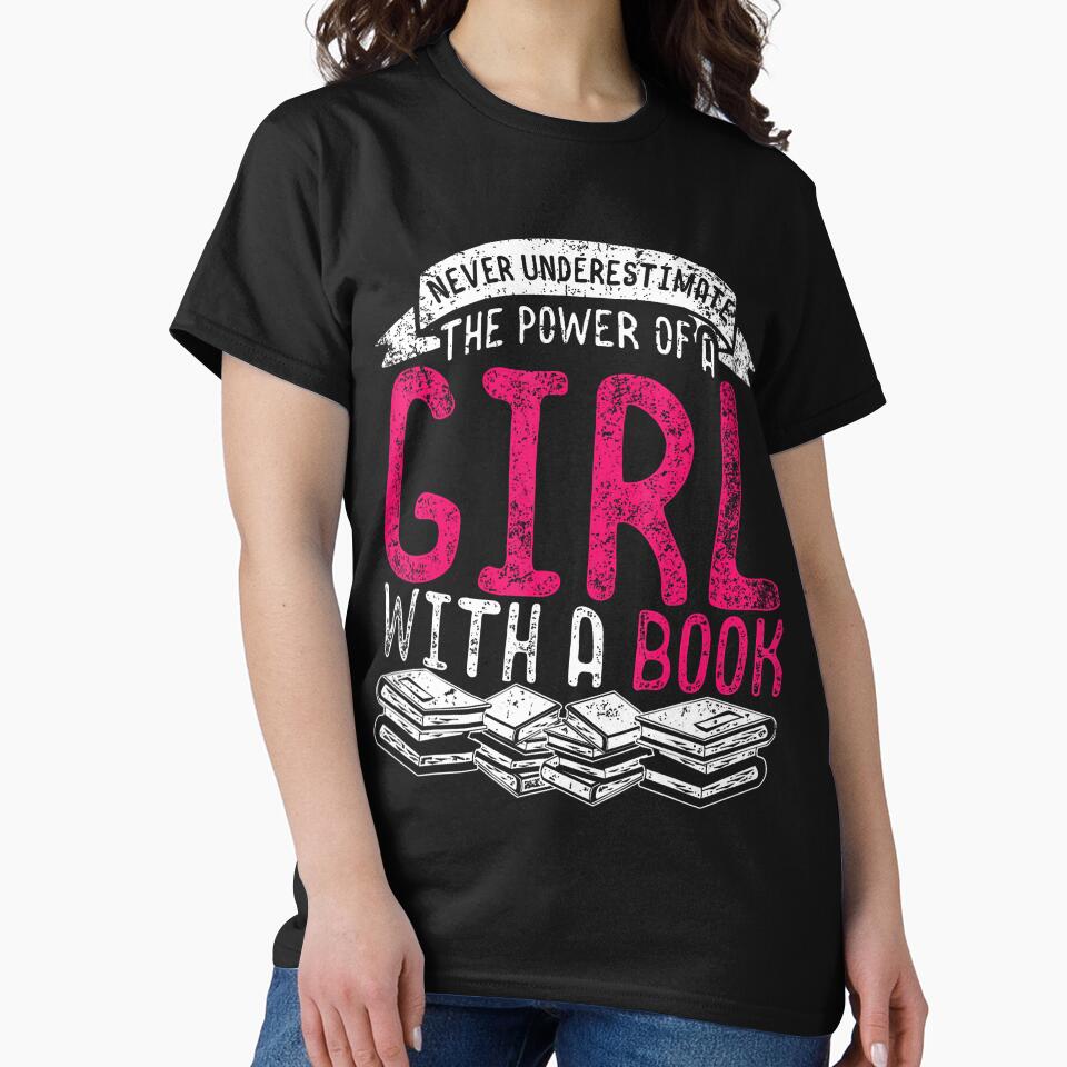 Book Nerd Girl Typography by JeannieDMorris