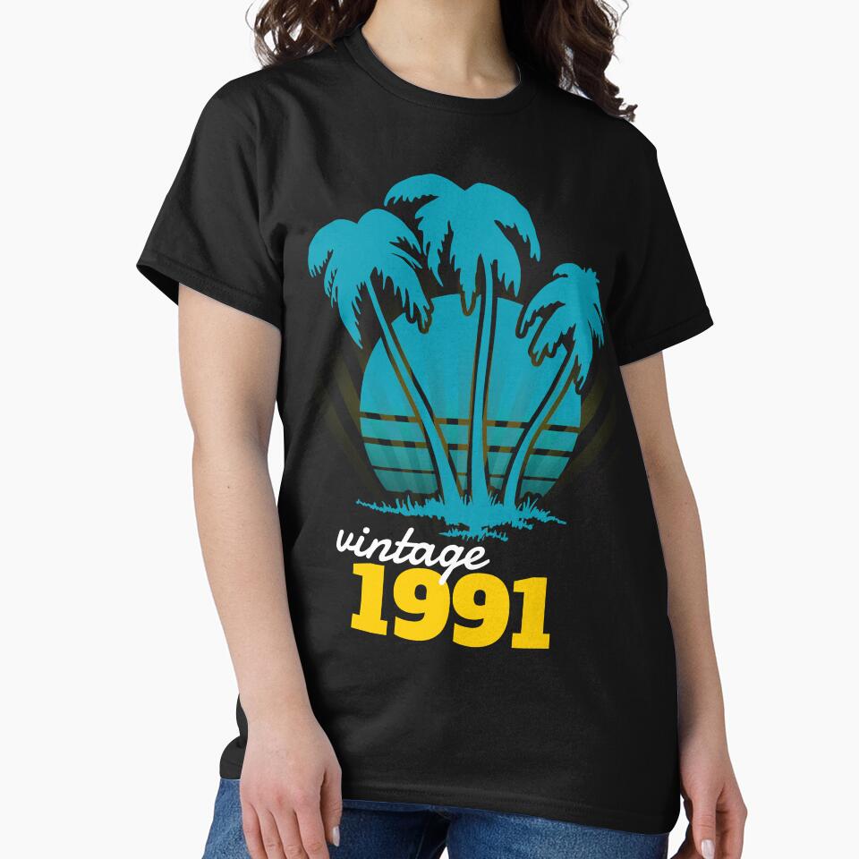 Vintage 1991 by cvt01 T-Shirts, Hoodie, Sweatshirt | BlankRebels.com (Image 2)