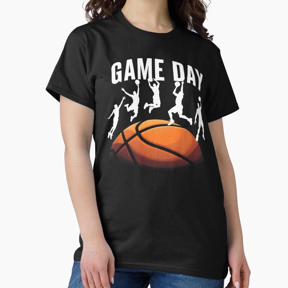 Basketball Game Day by Topmaxdesign T-Shirts, Hoodie, Sweatshirt | BlankRebels.com (Image 2)