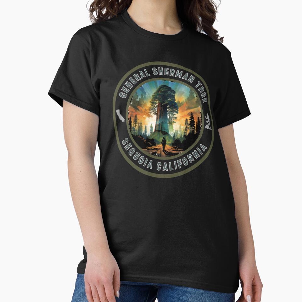 General Sherman Tree Sequoia California by MojaveTradePost T-Shirts, Hoodie, Sweatshirt | BlankRebels.com (Image 2)