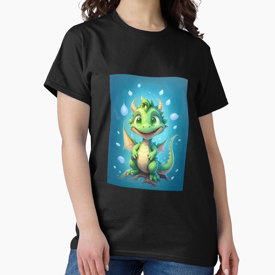 Cute little dragon. by BAR DEC T-Shirts, Hoodie, Sweatshirt | BlankRebels.com (Image 2)