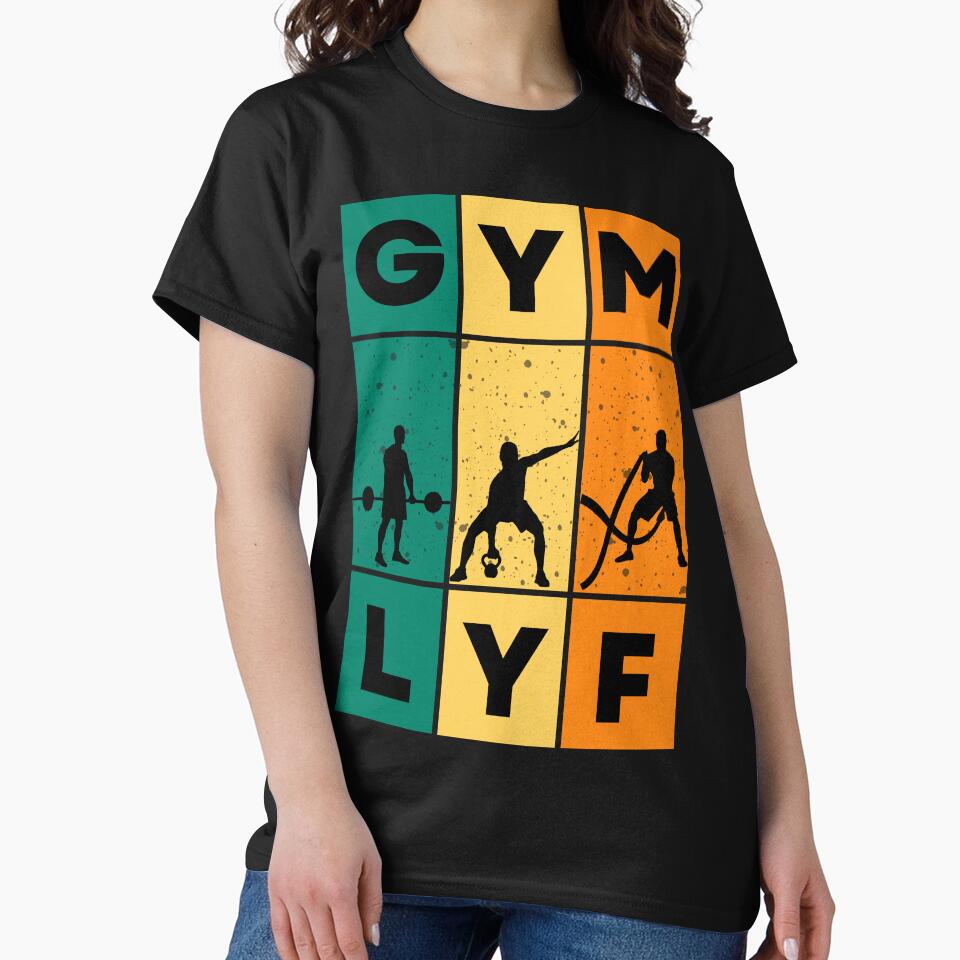 Gym Life Retro by Hedersondesigns T-Shirts, Hoodie, Sweatshirt | BlankRebels.com (Image 2)