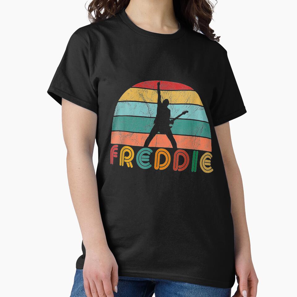 Freddie Vintage Music Mercurys Mens Womens by DailonisDumpji T-Shirts, Hoodie, Sweatshirt | BlankRebels.com (Image 2)