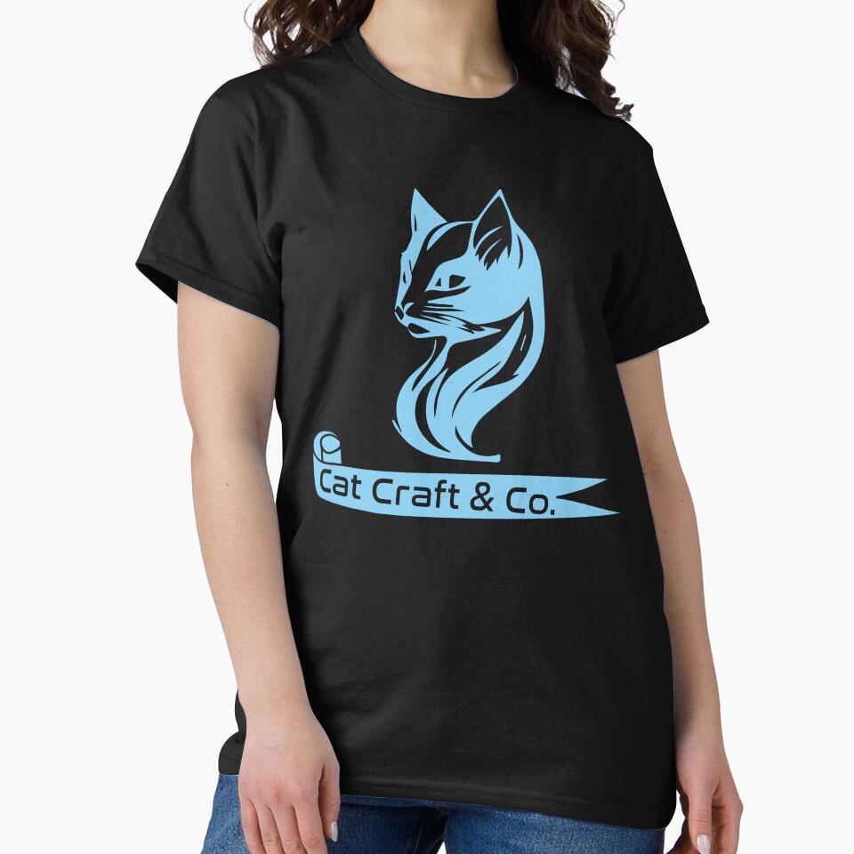 Cat Craft & Co - Regal Blue Cat by Shop Deebo T-Shirts, Hoodie, Sweatshirt | BlankRebels.com (Image 2)