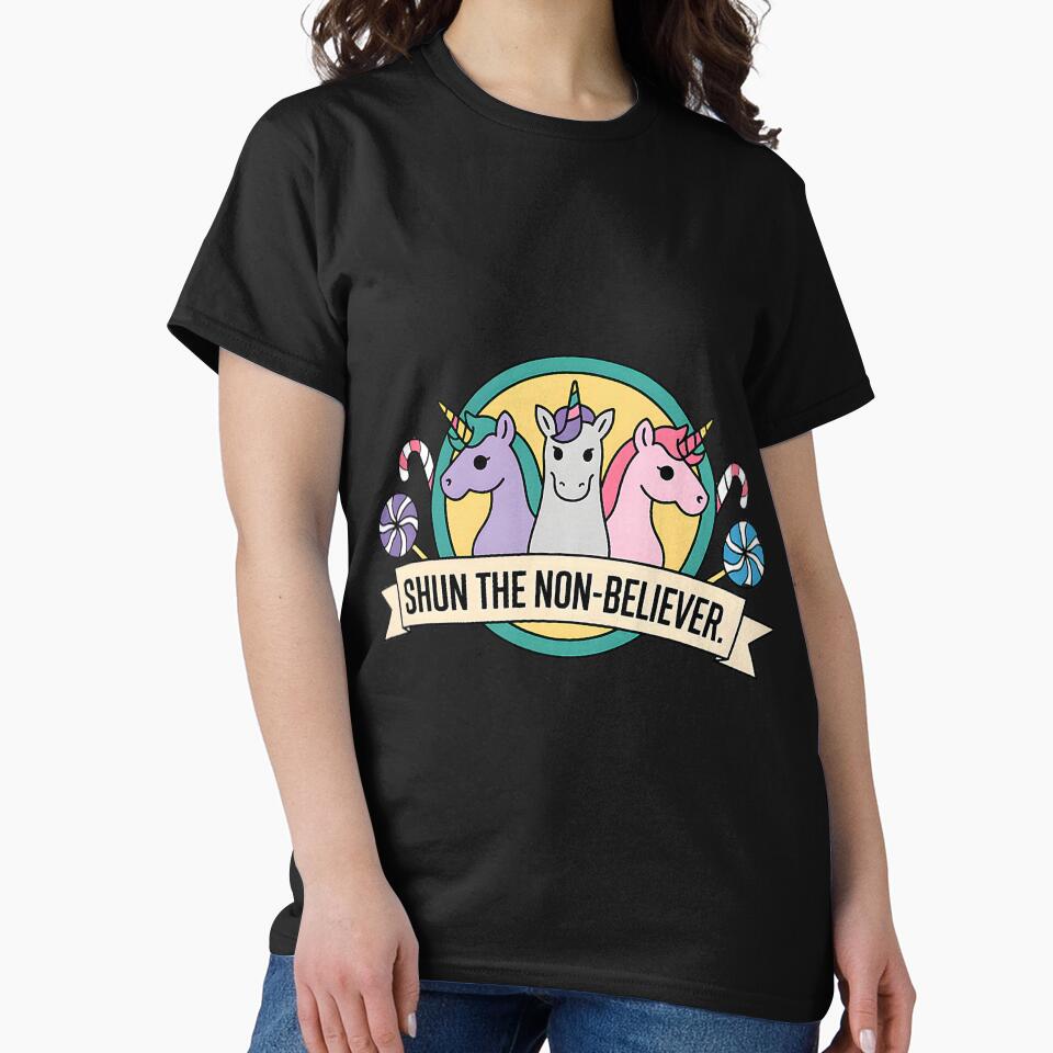 Shun The Non Believer Unicorn by kienoy T-Shirts, Hoodie, Sweatshirt | BlankRebels.com (Image 2)