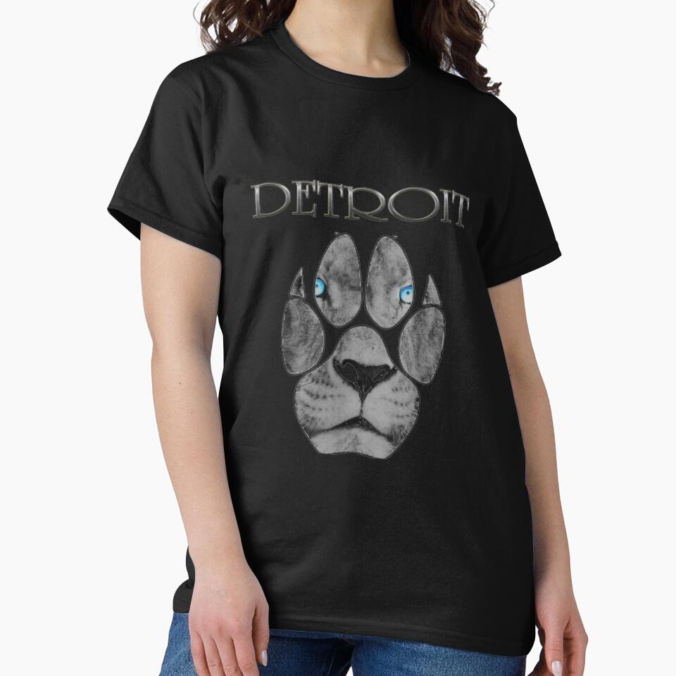 Detroit Football Fans Tshirt 313 lions 2018 T shirt by messus Hoodie, Sweatshirt | BlankRebels.com (Image 2)