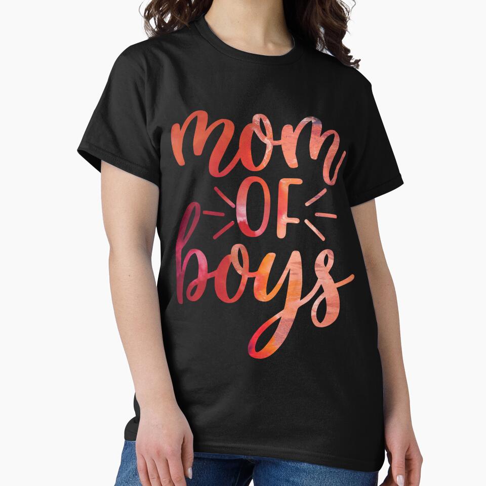 mom of boys, mother's day by lapolonaise T-Shirts, Hoodie, Sweatshirt | BlankRebels.com (Image 2)
