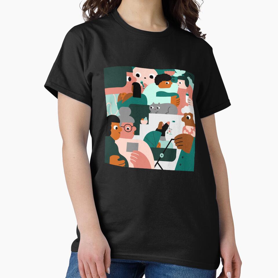 Mom Life No Days Off by JOE4SHOP T-Shirts, Hoodie, Sweatshirt | BlankRebels.com (Image 2)