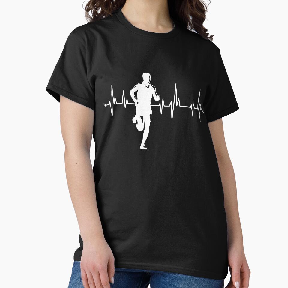 Funny Running Heartbeat Pulse for Runners by cool-merch T-Shirts, Hoodie, Sweatshirt | BlankRebels.com (Image 2)