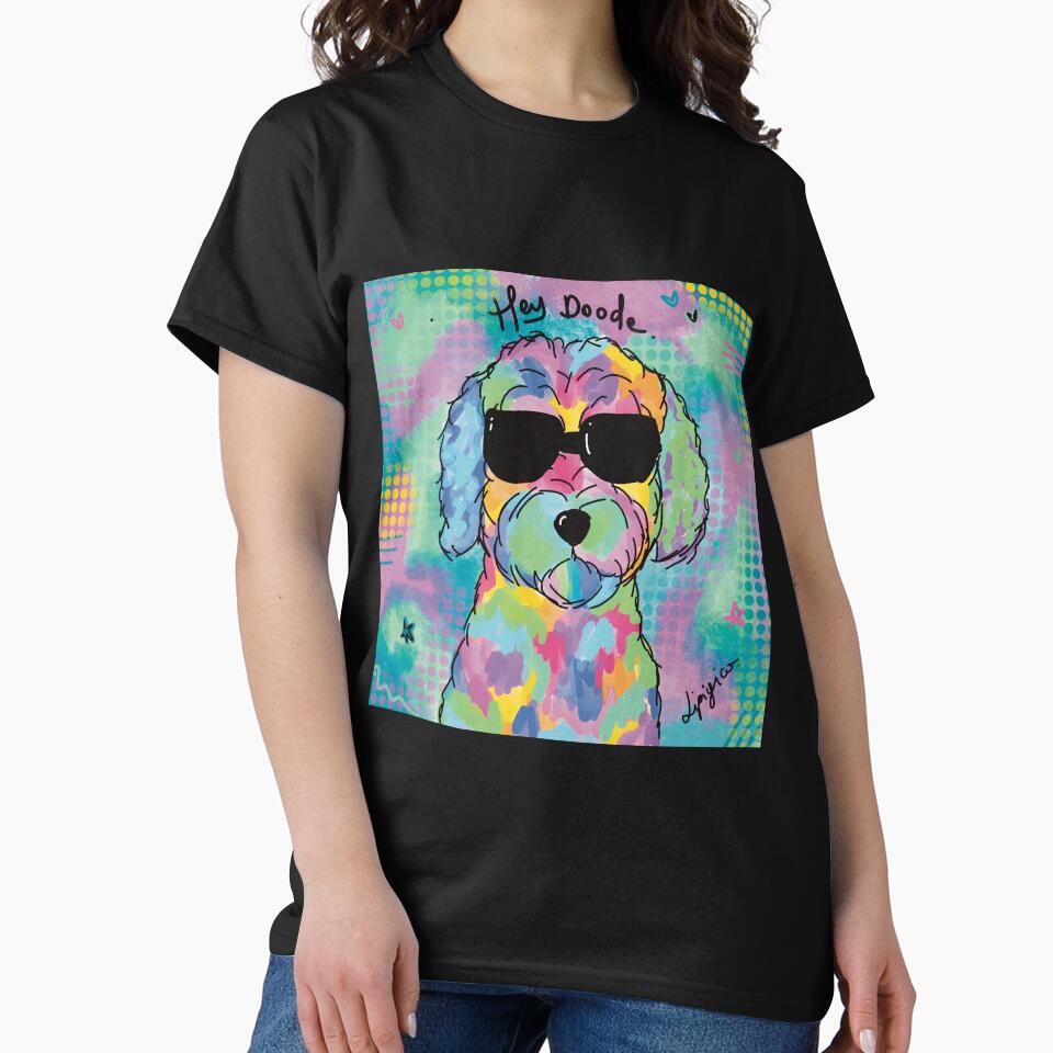 Hey ( dude ) doode! by LipigicoArt T-Shirts, Hoodie, Sweatshirt | BlankRebels.com (Image 2)
