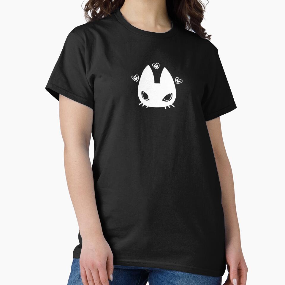 Grunge kitty -white by drewincognito T-Shirts, Hoodie, Sweatshirt | BlankRebels.com (Image 2)
