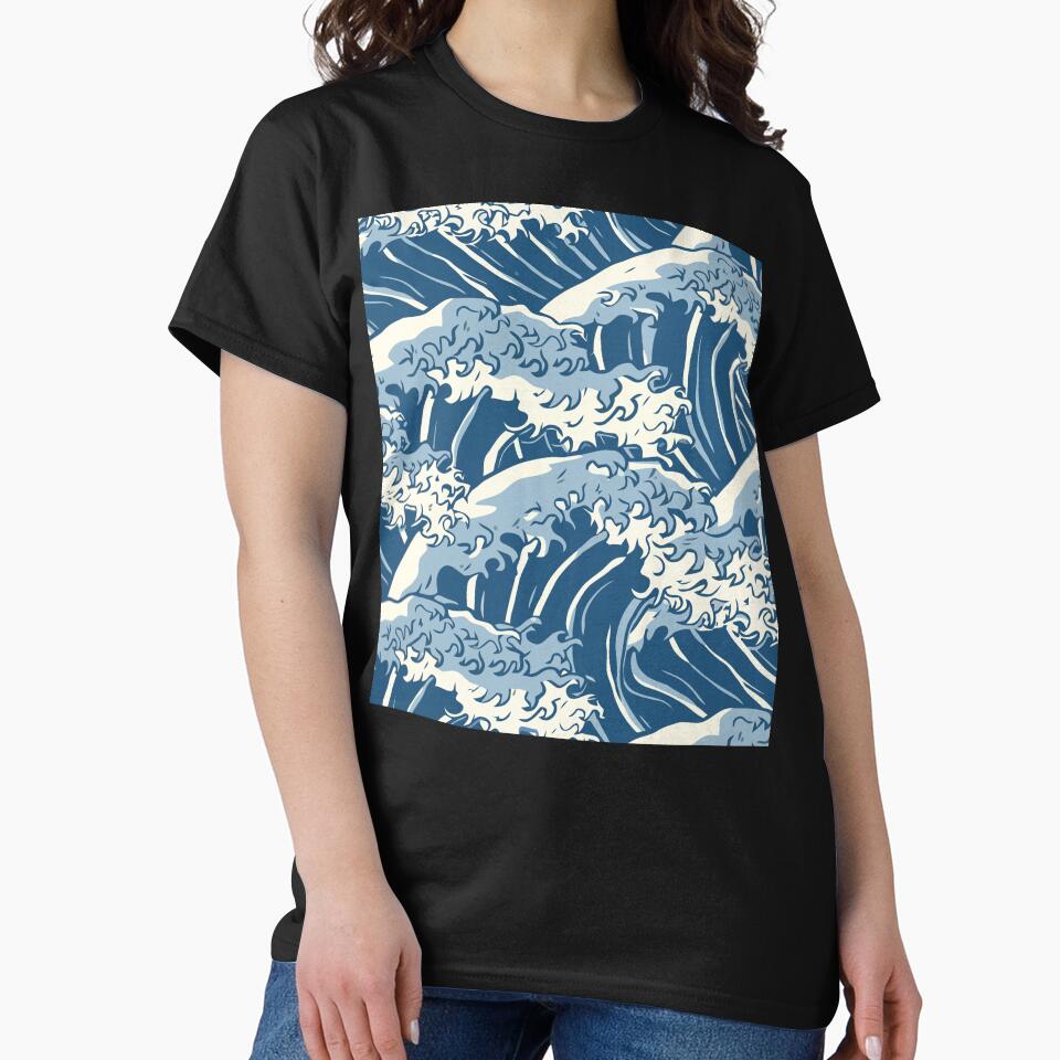 water ocean by zaher97 T-Shirts, Hoodie, Sweatshirt | BlankRebels.com (Image 2)