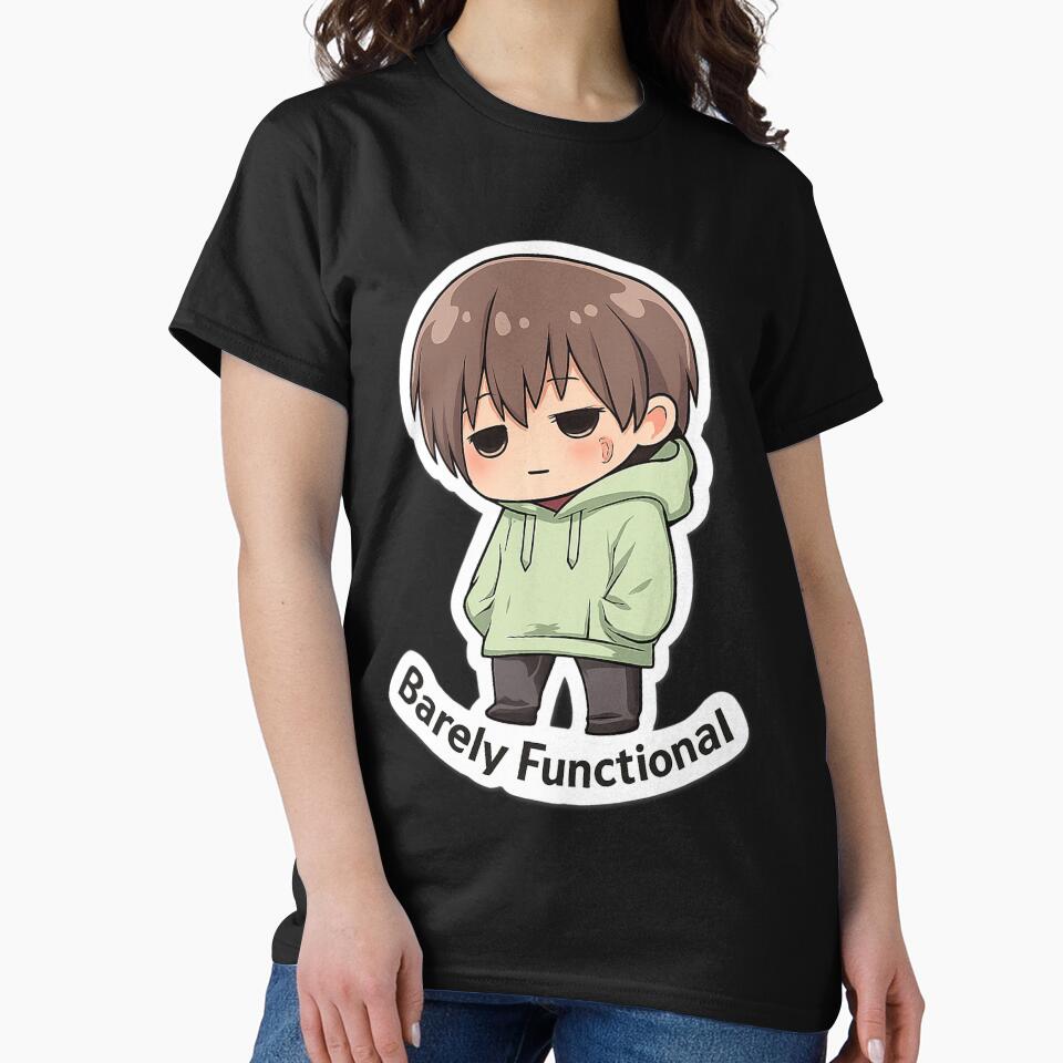 Barely Functional by P.L.U.T.O T-Shirts, Hoodie, Sweatshirt | BlankRebels.com (Image 2)