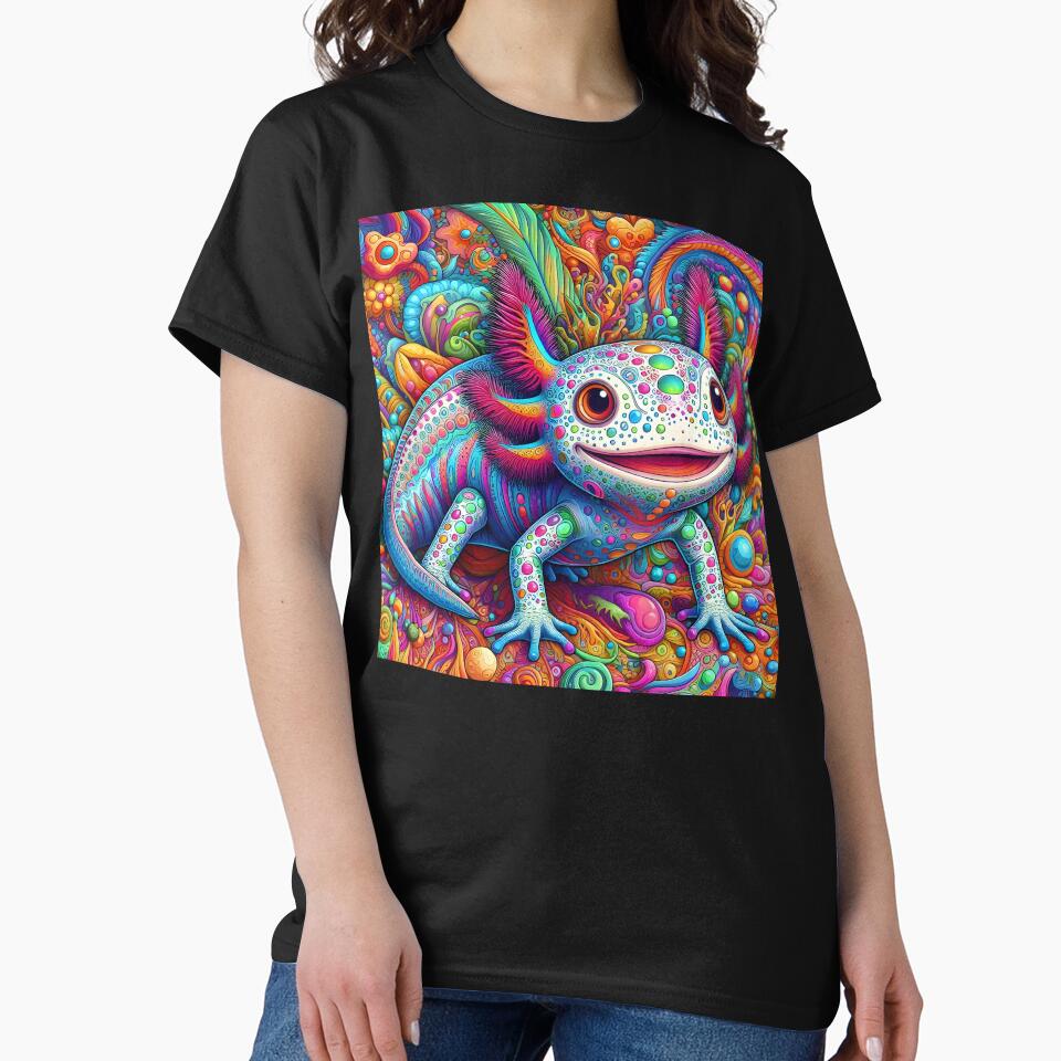 Axolotl Art #95 | Axolotl Lovers by ksgraphics222 T-Shirts, Hoodie, Sweatshirt | BlankRebels.com (Image 2)