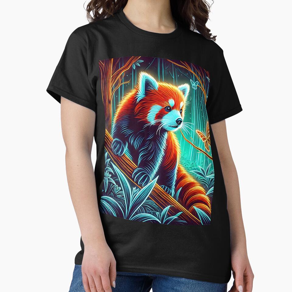 Red Panda Art #17 | Red Panda Lovers by ksgraphics222 T-Shirts, Hoodie, Sweatshirt | BlankRebels.com (Image 2)