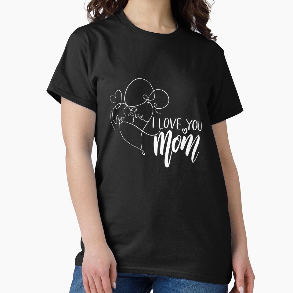 I love you mom by Nekospaces T-Shirts, Hoodie, Sweatshirt | BlankRebels.com (Image 2)