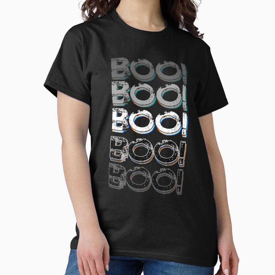 Authentic BOO! Halloween Text by KirkyEdits T-Shirts, Hoodie, Sweatshirt | BlankRebels.com (Image 2)