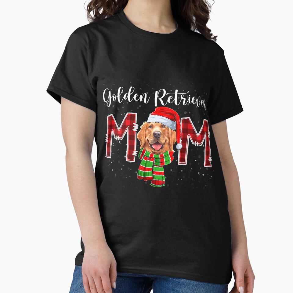 Christmas Golden Retriever Mom Hat by saragrant39 T-Shirts, Hoodie, Sweatshirt | BlankRebels.com (Image 2)
