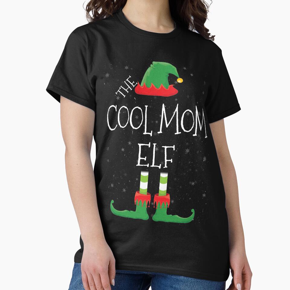 Cool Mom Elf Family Matching Christmas Group Funny Gift by DavisHasari T-Shirts, Hoodie, Sweatshirt (Image 2)