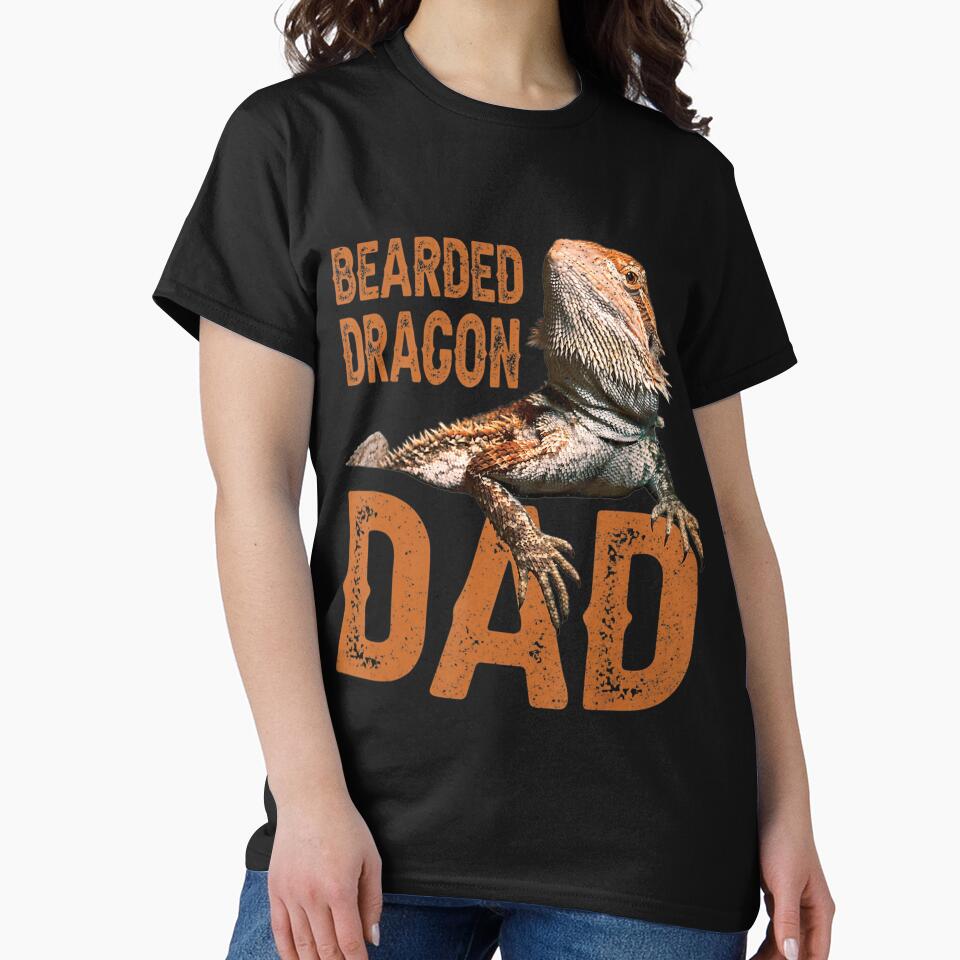 Bearded Dragon Dad - Bearded Dragon Papa Father by mutnuwxkdg67 T-Shirts, Hoodie, Sweatshirt | BlankRebels.com (Image 2)