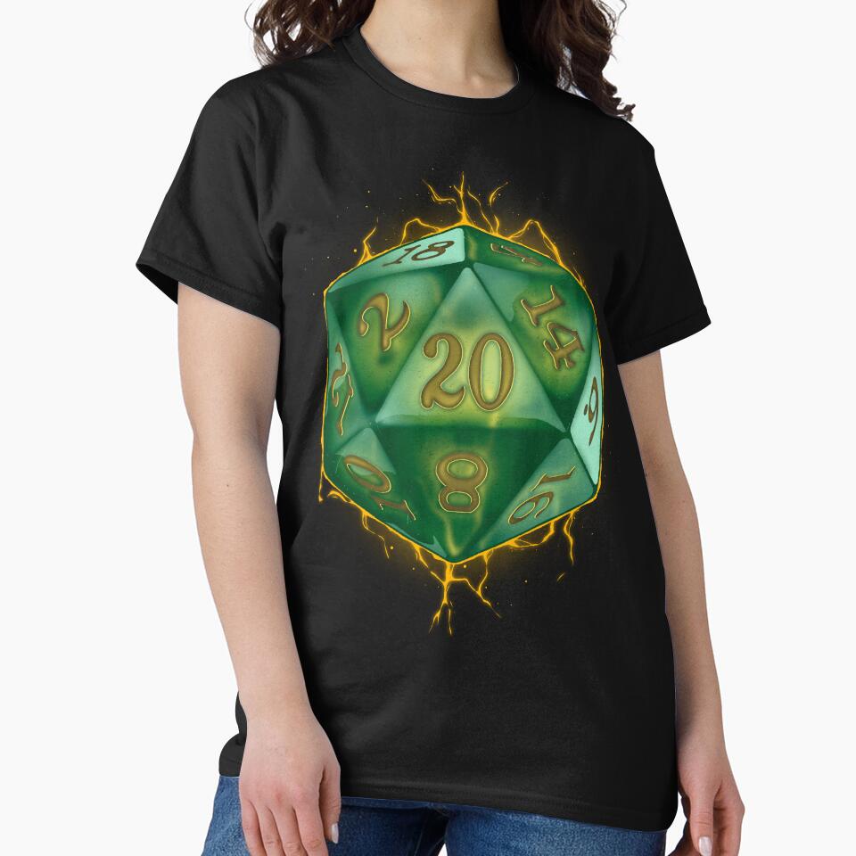 Magic Dice Emerald by Getsousa T-Shirts, Hoodie, Sweatshirt | BlankRebels.com (Image 2)