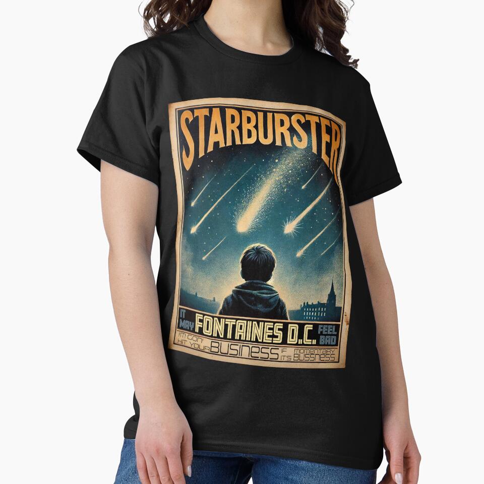 Starburster: Fontaines D.C. by Wanderdreaming T-Shirts, Hoodie, Sweatshirt | BlankRebels.com (Image 2)