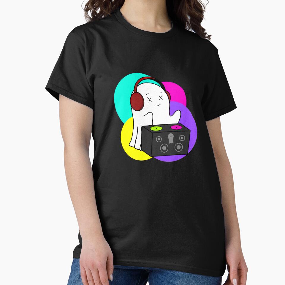 DJ Boo: the Ghost DJ by baileyperkins T-Shirts, Hoodie, Sweatshirt | BlankRebels.com (Image 2)