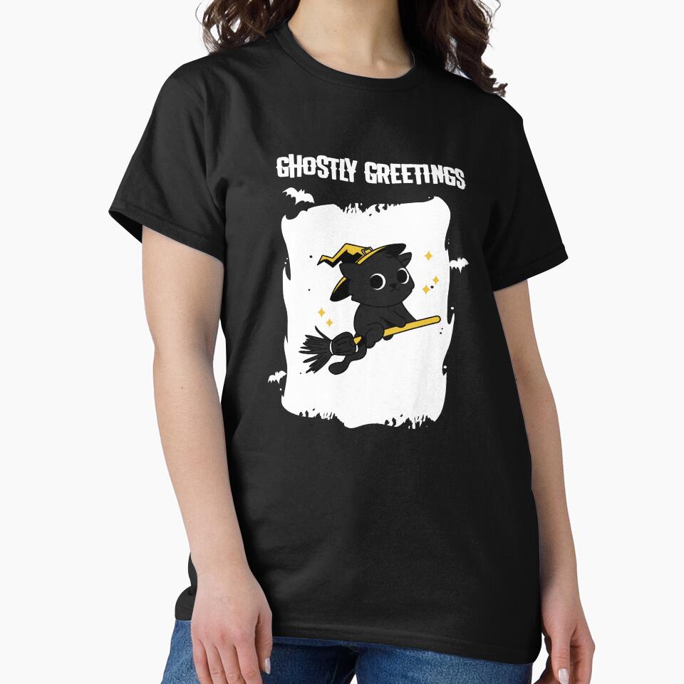 Ghostly Greetings Halloween 2020 collection, Halloween 2020 shirt by Happy-PrintZ