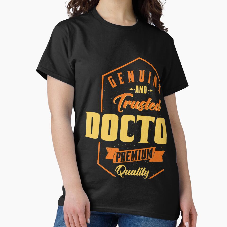 Genuine And Trusted Doctor Premium Quality by saulmedia T-Shirts, Hoodie, Sweatshirt | BlankRebels.com (Image 2)