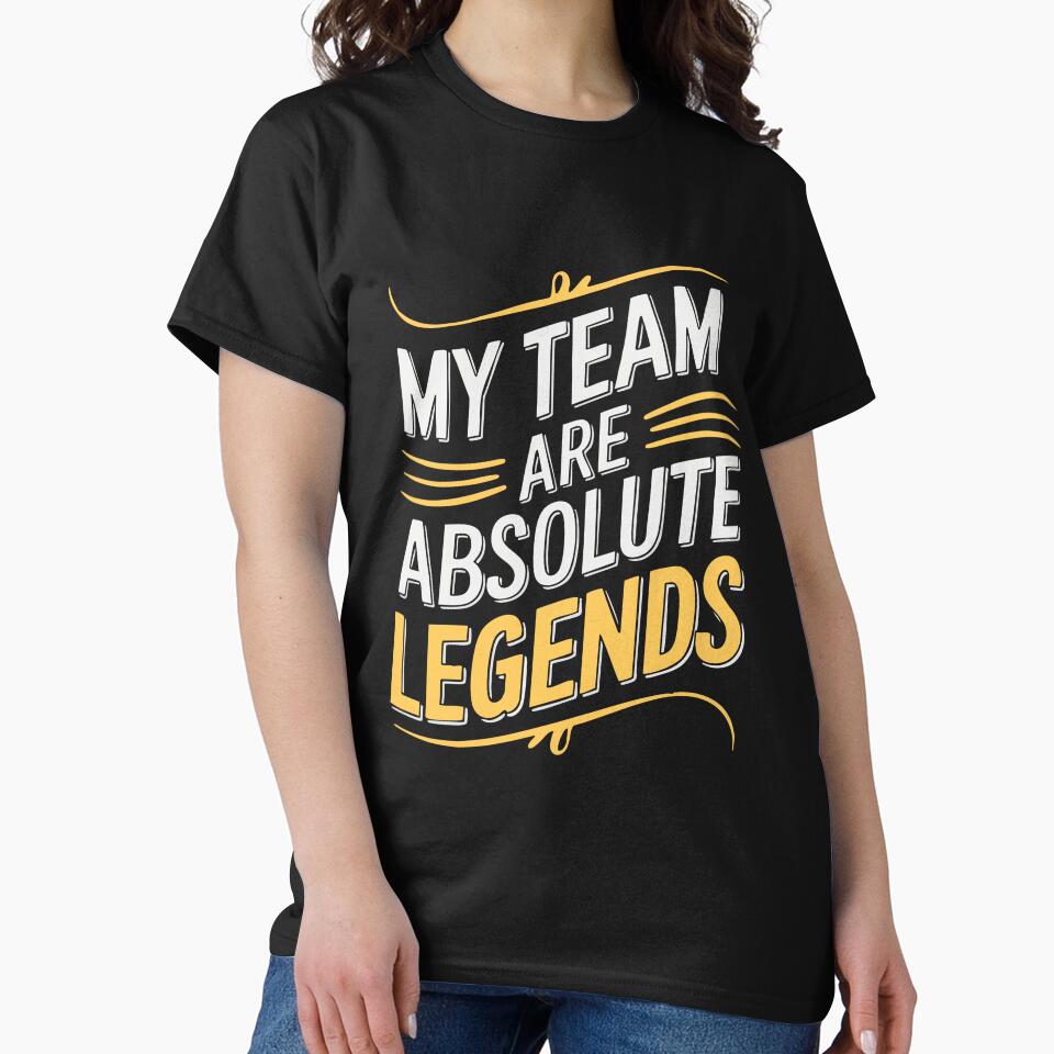 Funny Boss Gift - Team Legends Humor Manager Retirement Office by w1ckerman T-Shirts, Hoodie, Sweatshirt (Image 2)