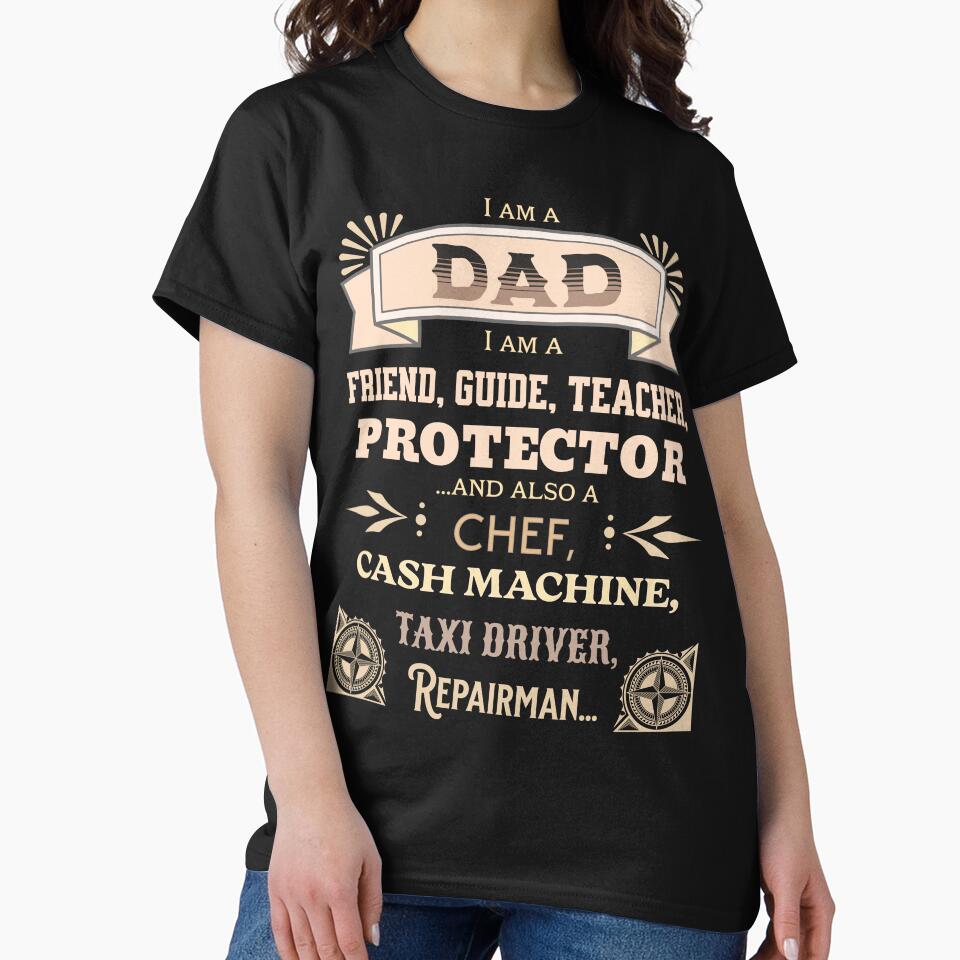 I am a dad by StencilMyst . T-Shirts, Hoodie, Sweatshirt | BlankRebels.com (Image 2)