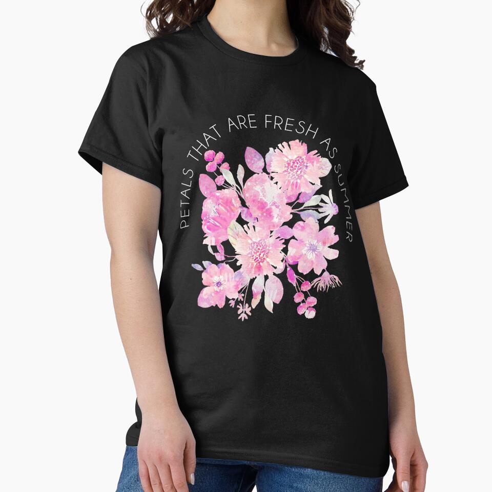 Petals That Are Fresh As Summer T-Shirt by Zmunki Hoodie, Sweatshirt | BlankRebels.com (Image 2)