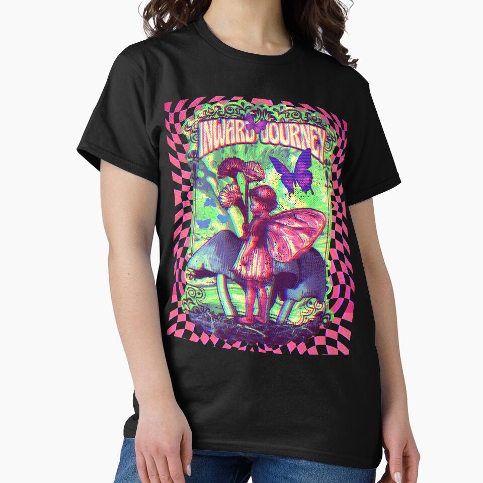 Glitchy Vibes Grunge Girl Cottagecore Fairytale Flower Child Distressed 80s 90s Y2K Aesthetic Art by... (Image 2)