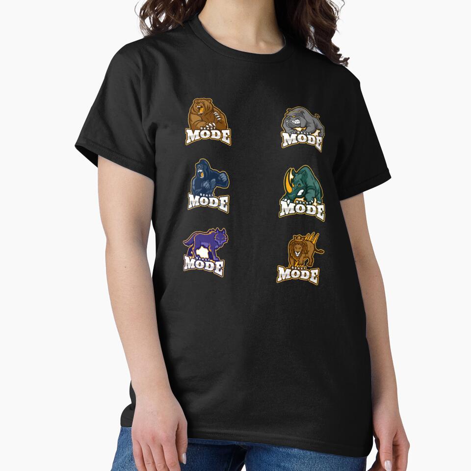 Beast Mode Pack Black - Funny Gym by GymWearDepot T-Shirts, Hoodie, Sweatshirt | BlankRebels.com (Image 2)