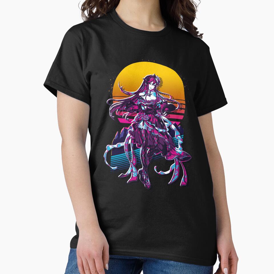 Granblue Fantasy - Rosetta *80s retro* by MyRetroArt T-Shirts, Hoodie, Sweatshirt | BlankRebels.com (Image 2)