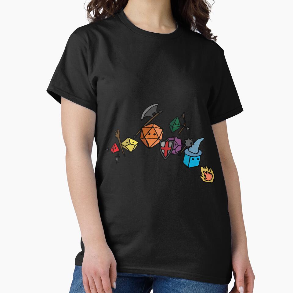 Dice Party Sketch Version by GLENMCBRIDE T-Shirts, Hoodie, Sweatshirt | BlankRebels.com (Image 2)