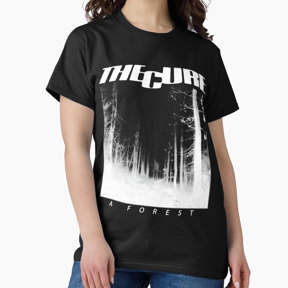 The Cure A Forest Dark Woods Band Graphic | PERFECT GIFT FOR YOU AND FRIENDS by ThomasButlerUS T-Shirts,... (Image 2)