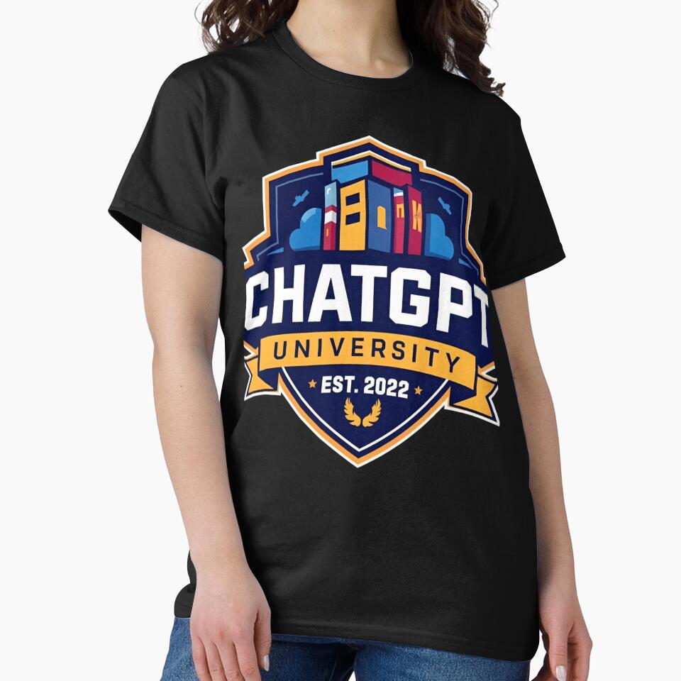 ChatGPT University – Est. 2022 by FitEnvy T-Shirts, Hoodie, Sweatshirt | BlankRebels.com (Image 2)