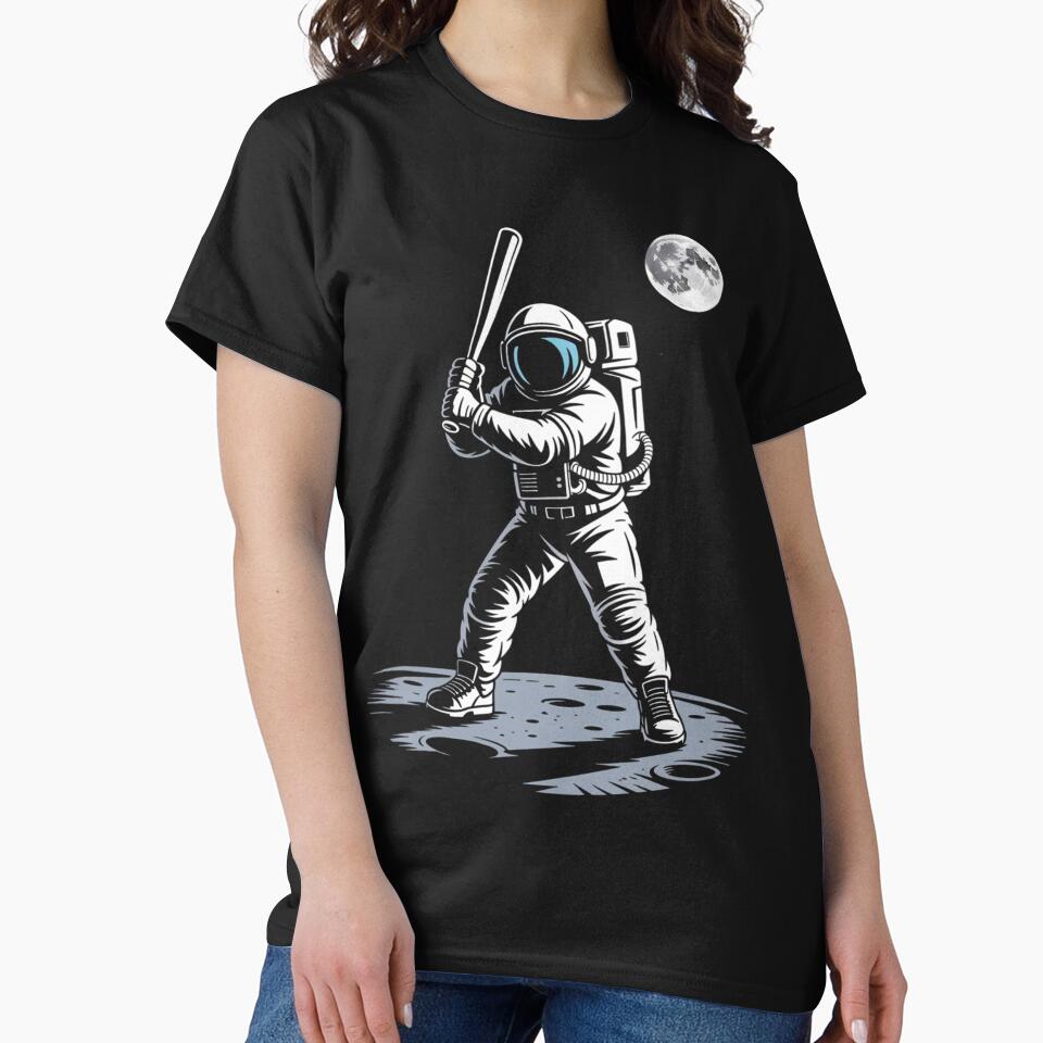 Astronaut Baseball Lovers by sterabamineh T-Shirts, Hoodie, Sweatshirt | BlankRebels.com (Image 2)